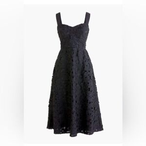 JCREW Elegant Black Lace Dress